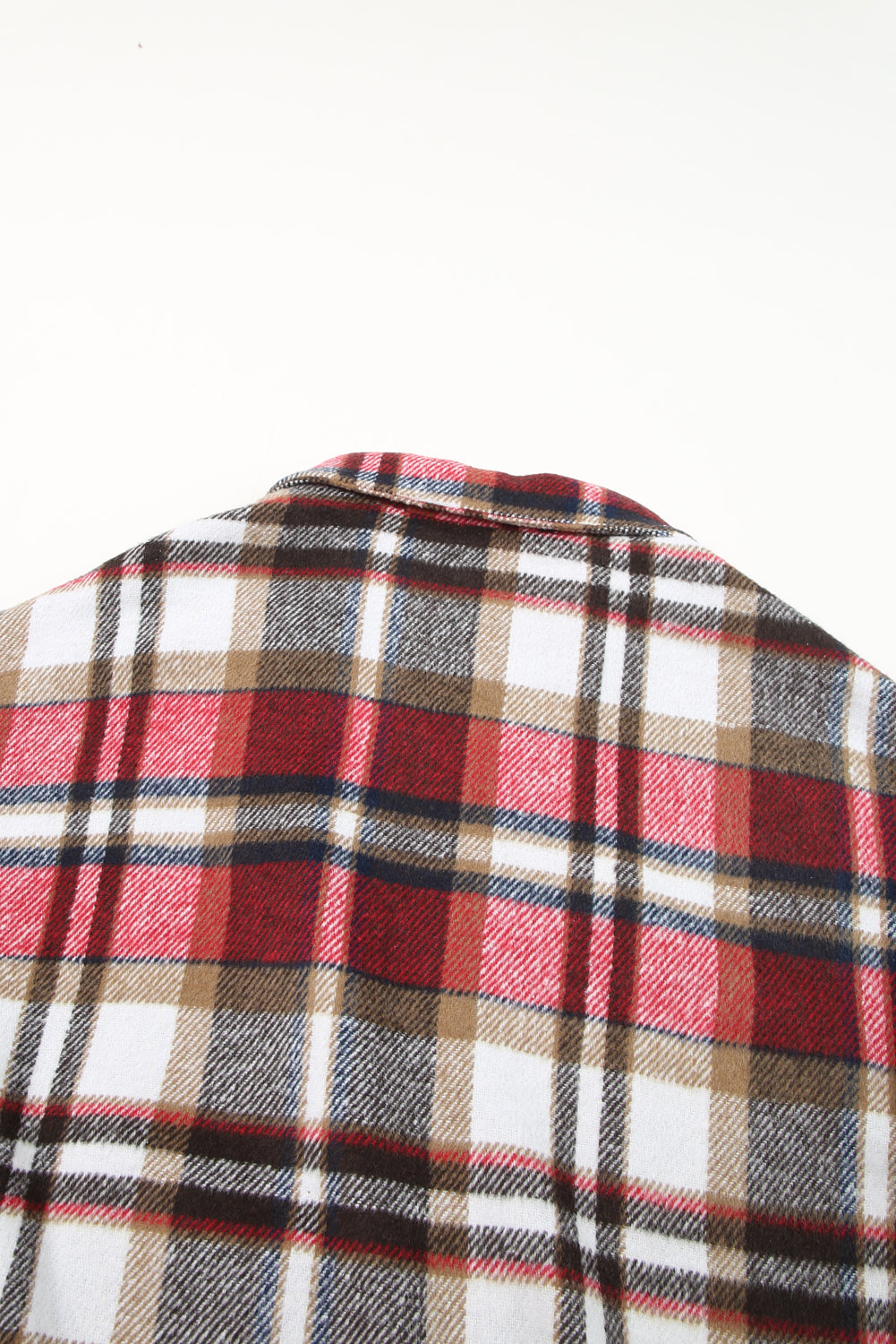 PREORDER Fiercely Plaid Button Up Jacket | Red