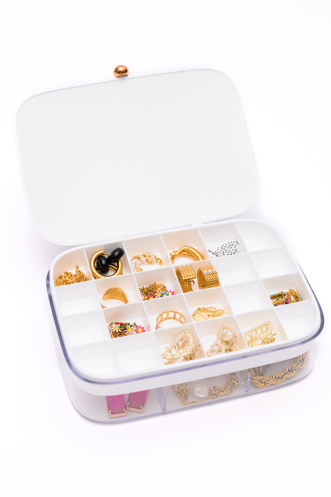 All Sorted Out Jewelry Storage Case in White