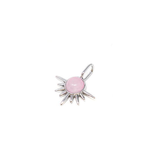 Solstice Charm in Pink Opal