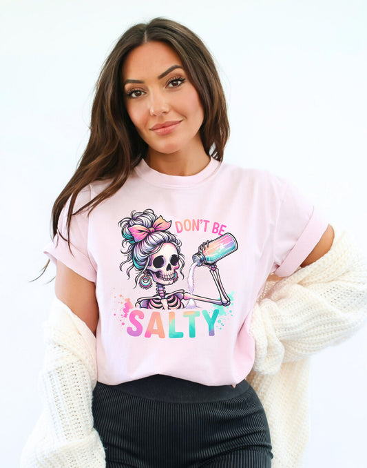 Don't Be Salty Garment Dyed Graphic Tee