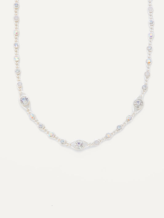 GEMMA Necklace in Pearl White