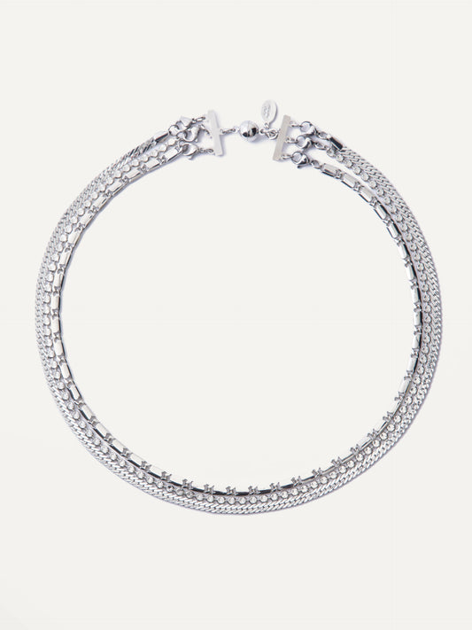 VENICE Necklace in Silver
