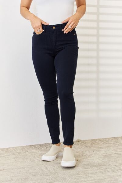 Judy Blue Garment Dyed Tummy Control Skinny Jeans – Hello Pink LLC
