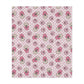 Love Yourself Checkered Ultra Soft Minky Blanket