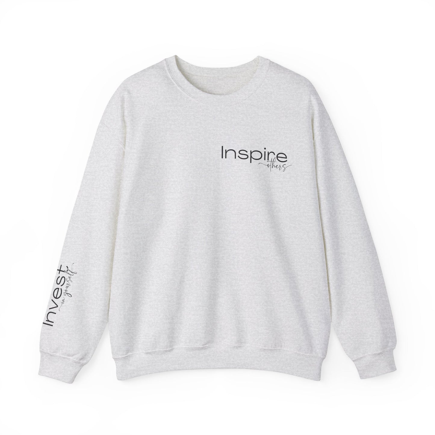 Inspire Others Accent Sleeve Sweatshirt
