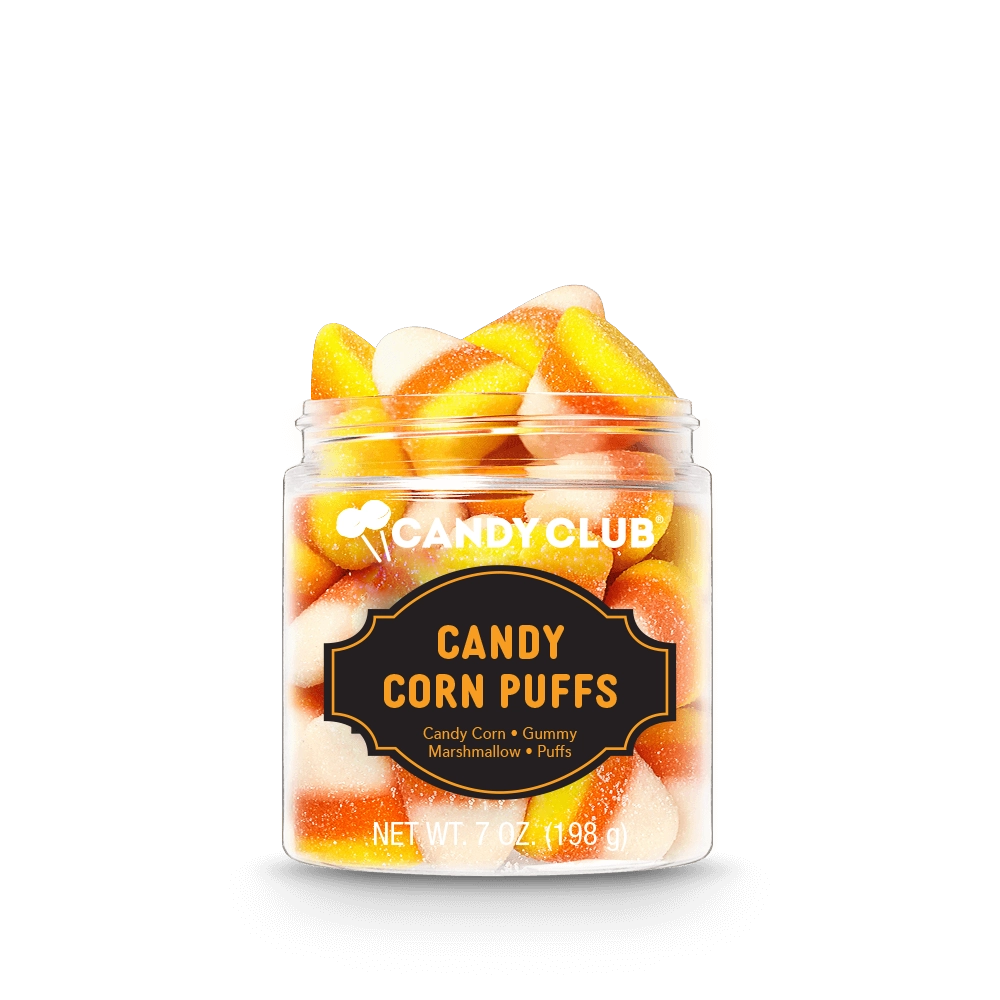 Candy Corn Puffs Gummy Candies