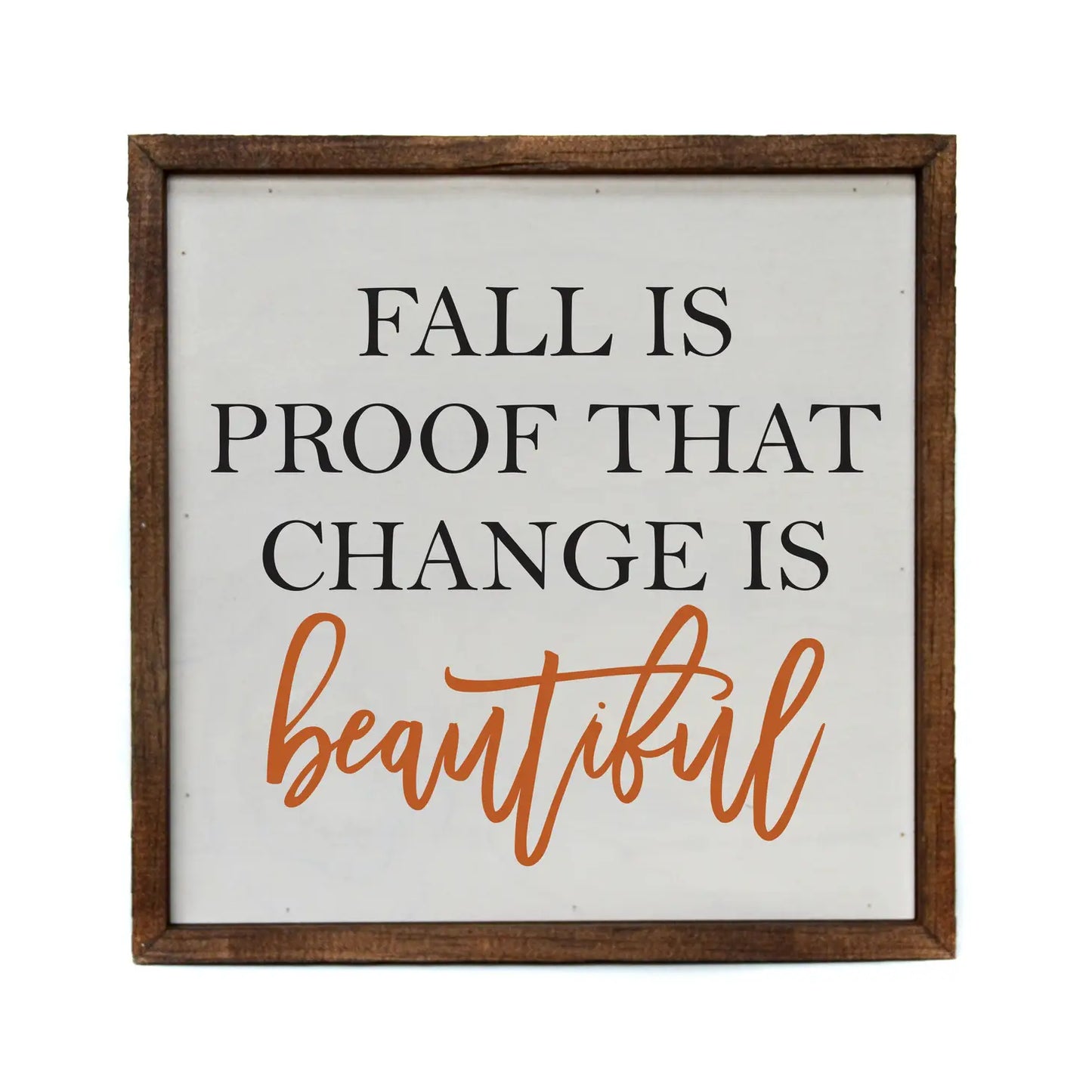 Fall is Proof Wall Decor
