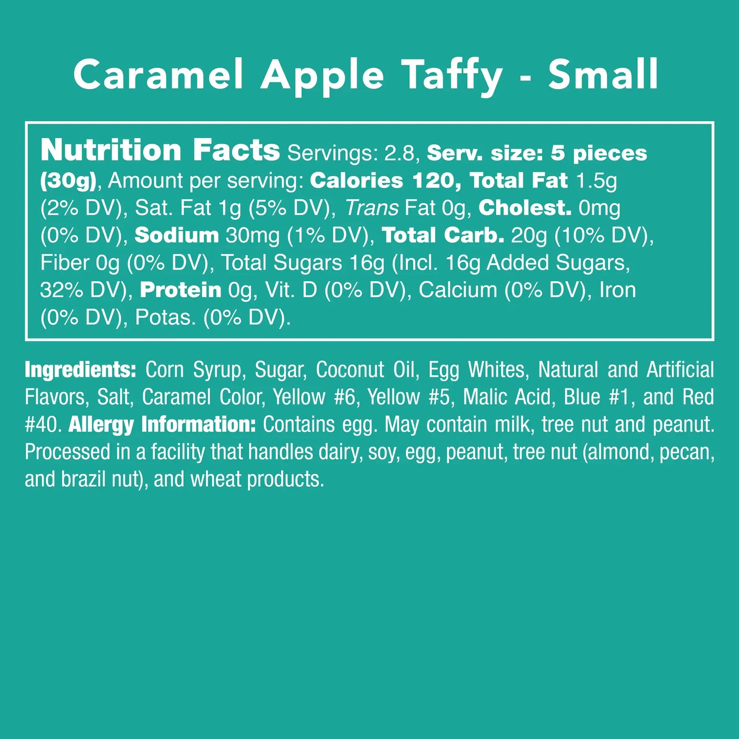 Caramel Apple Taffy Candy