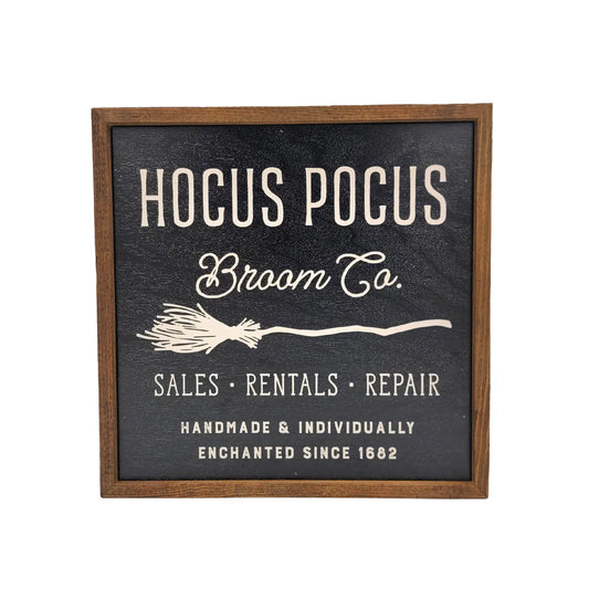 Hocus Pocus Broom Co. Wall Decor