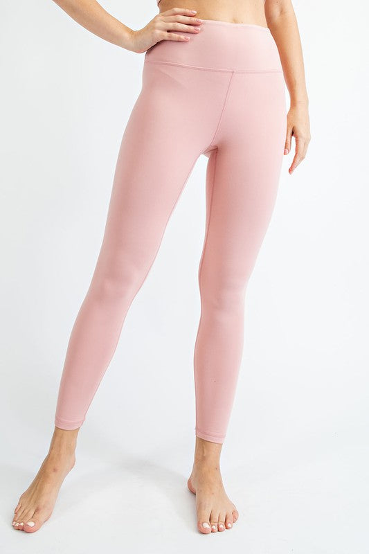 Best Basic Soft Basic Full Length Leggings – Hello Pink LLC