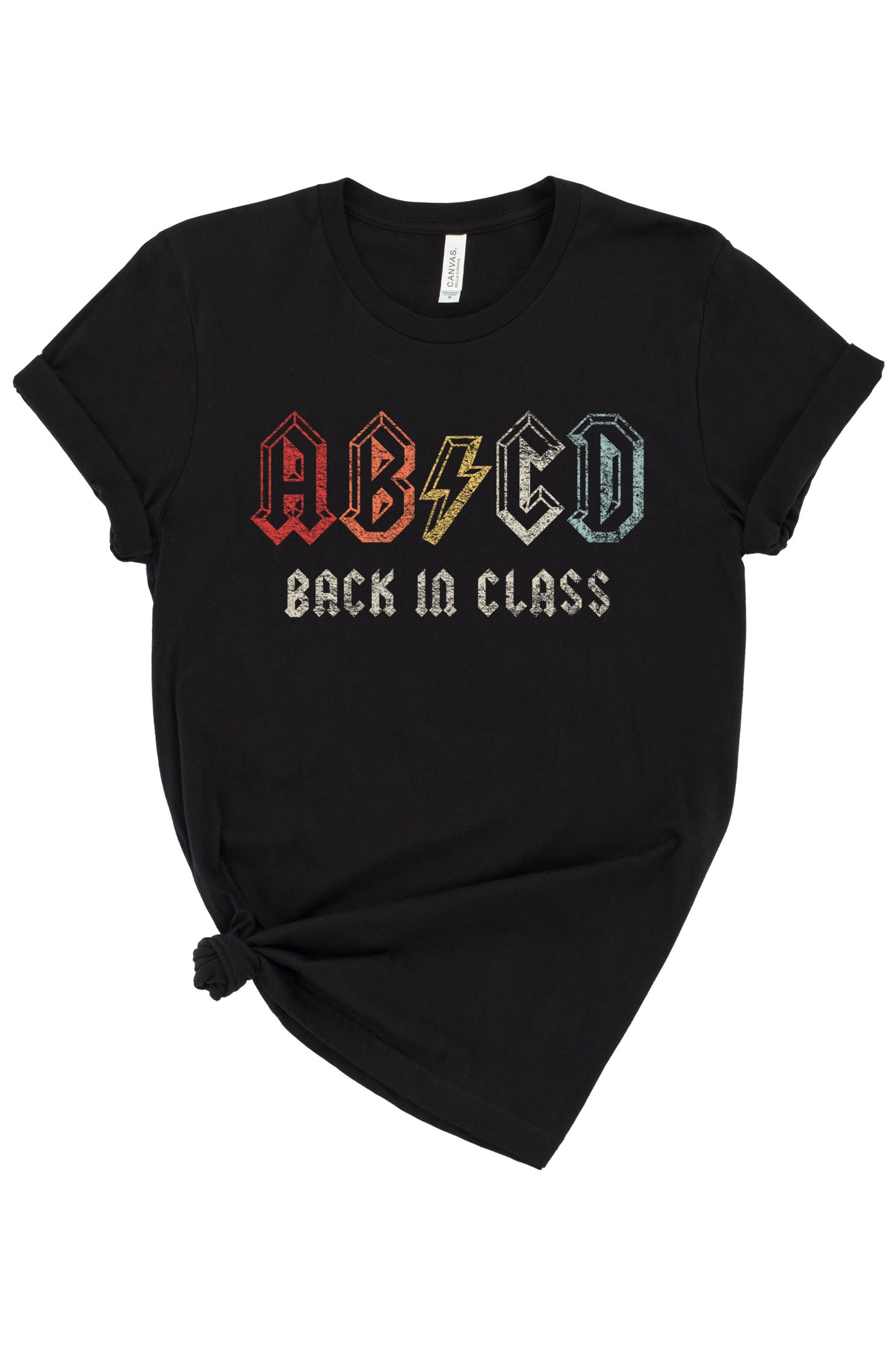 Youth ABCD Back in Class Graphic Tee