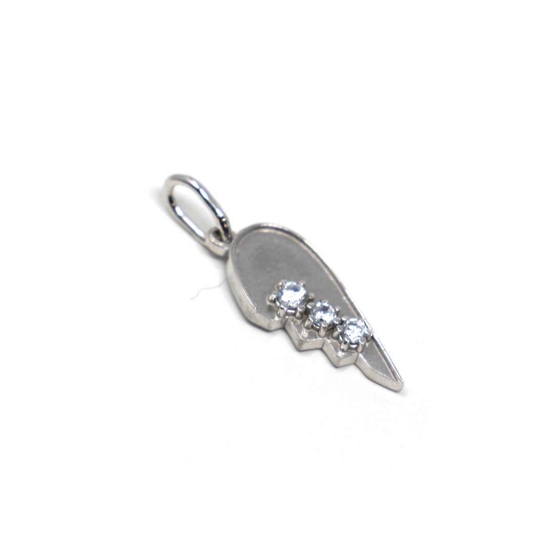 Best Friends Heart Charm Charms & Pendants The Sis Kiss Silver 