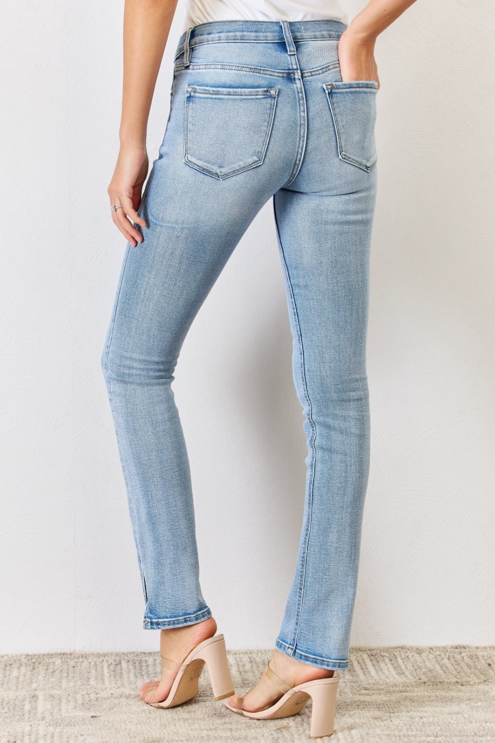 KanCan Mid Rise Y2K Bootcut Jeans