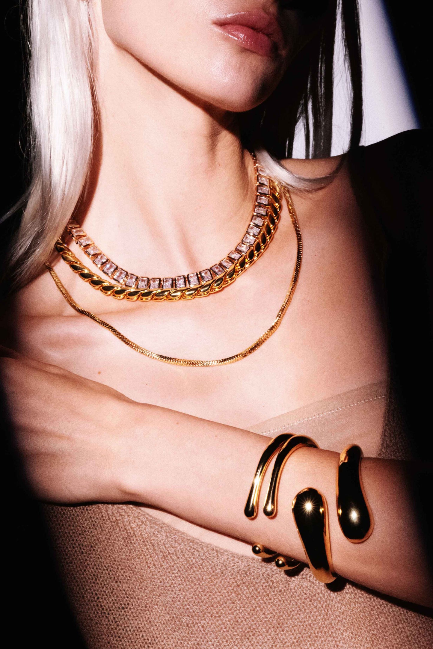 CAMMIE Necklace in Gold