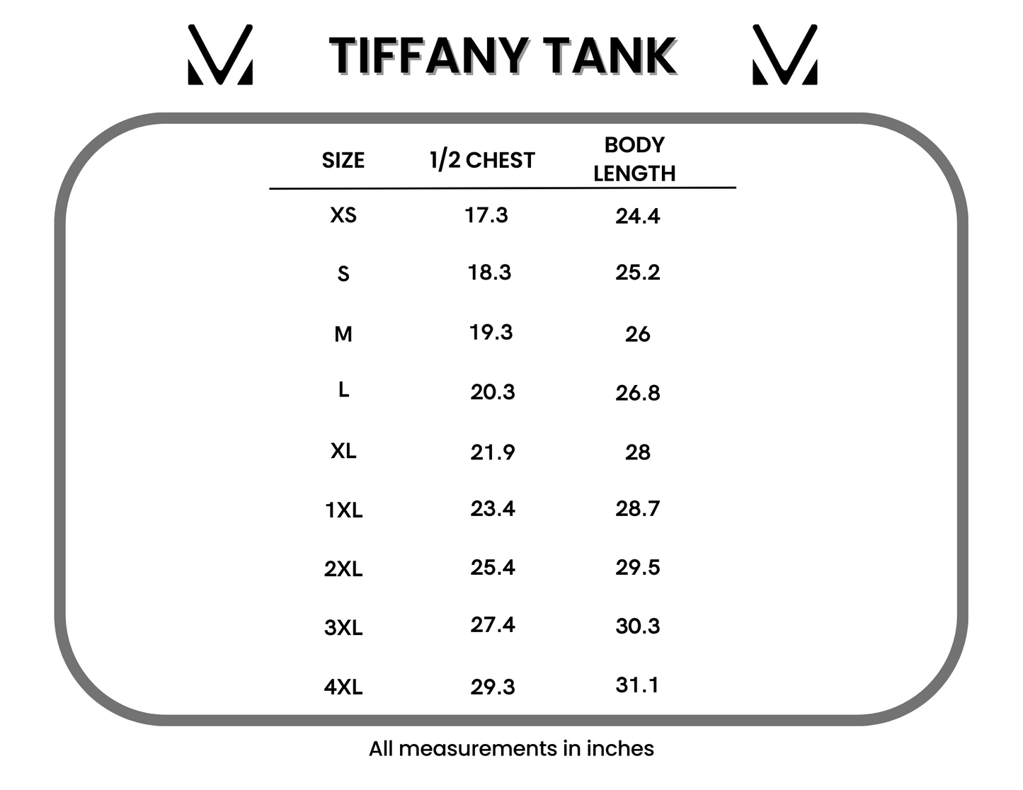 Tiffany Tank - Grey with White Stripes