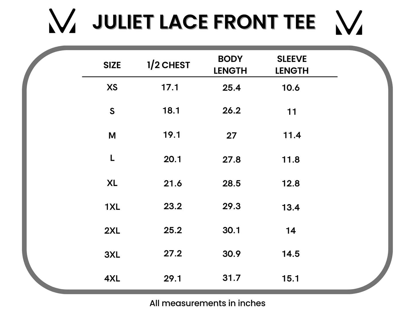 Juliet Lace Front Tee - Black