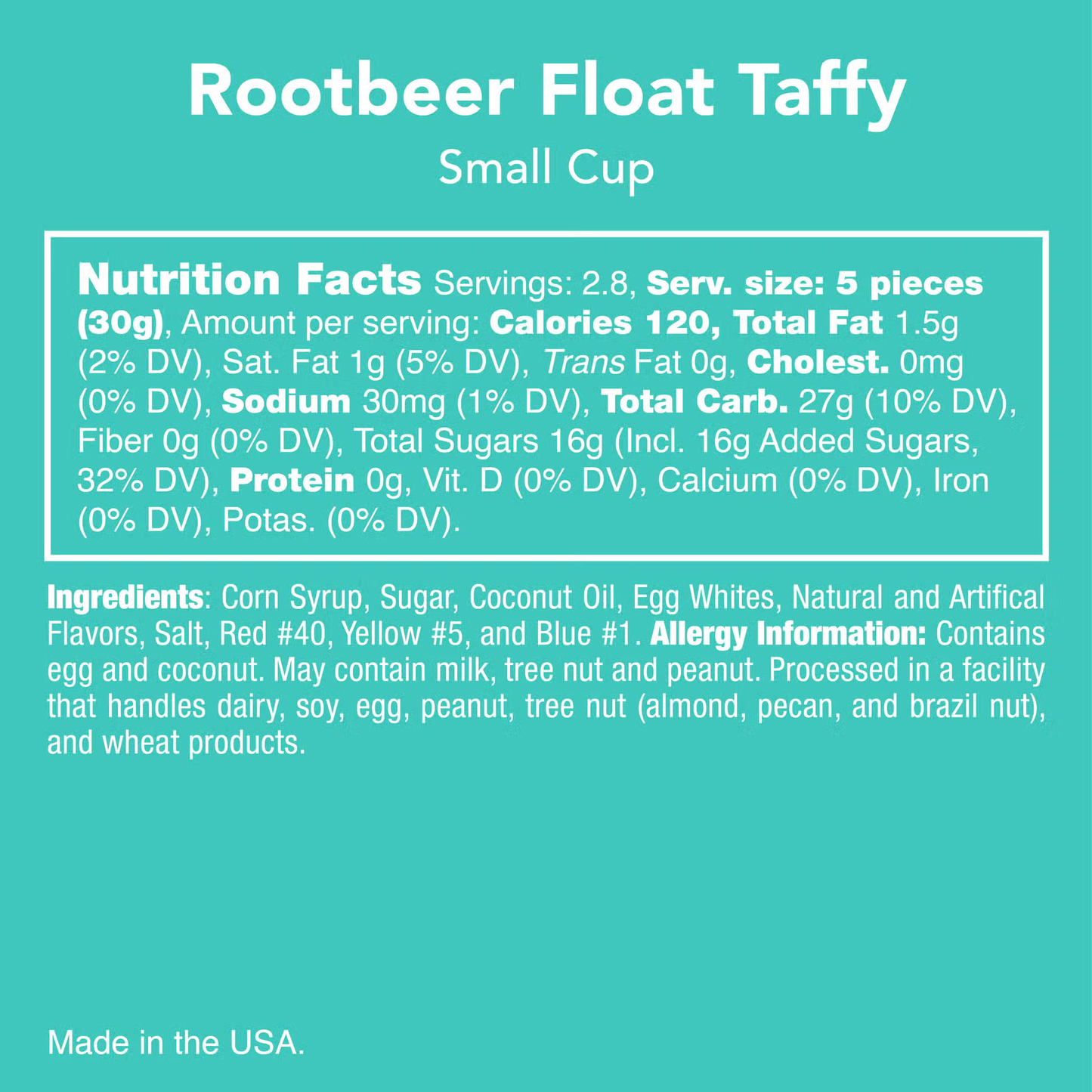 Rootbeer Float Taffy