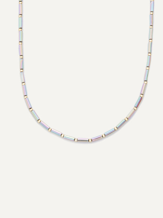 ABBY Necklace in Iridescent