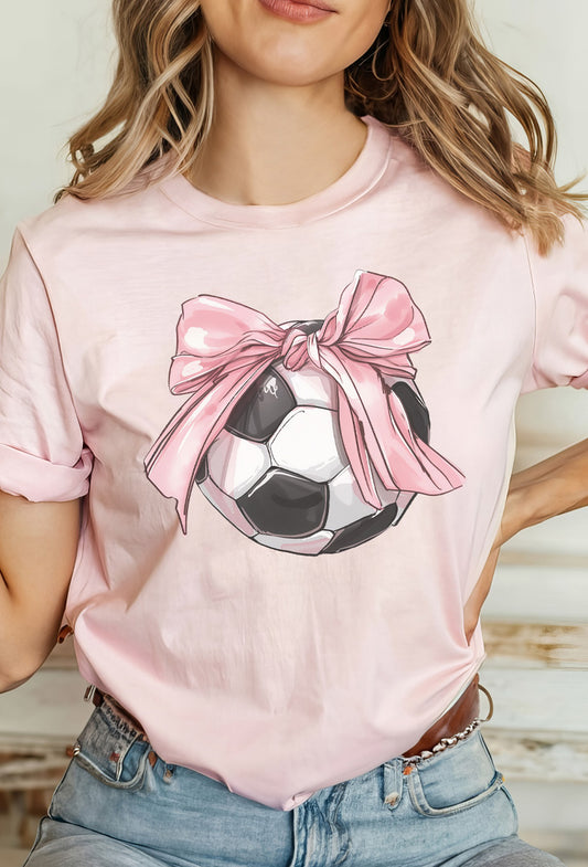 Coquette Soccer Graphic Tee