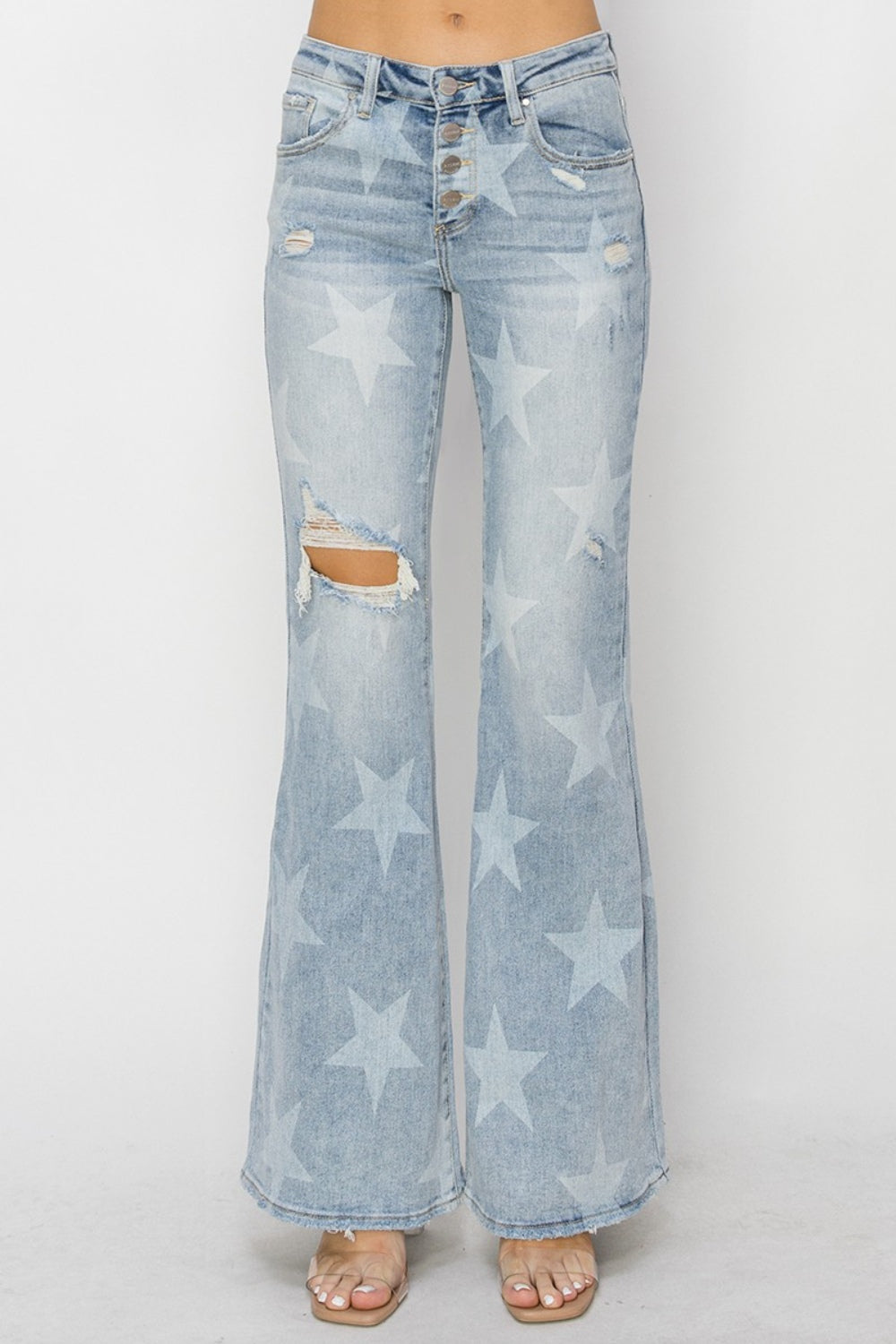 RISEN Oh Glory Be! Mid Rise Jeans