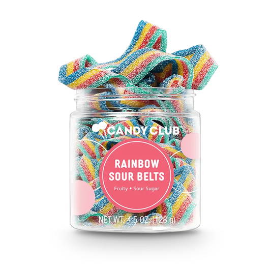 Rainbow Sour Belt Candy