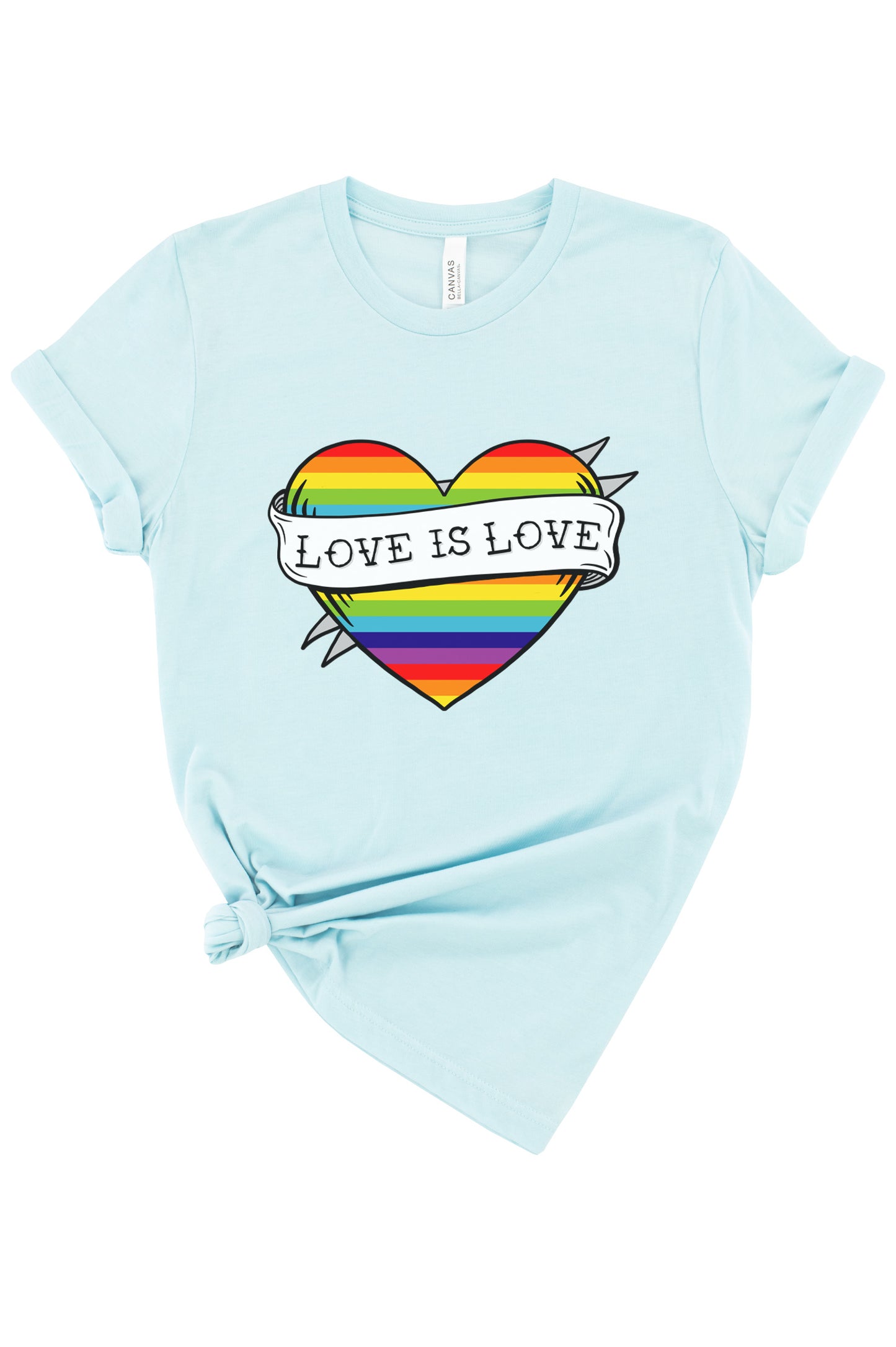 Rainbow Love is Love Graphic Tee