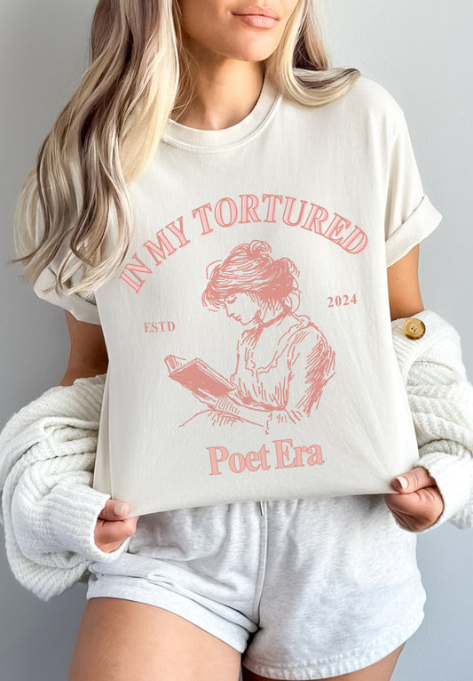 Tortured Poet Garment Dyed Graphic Tee