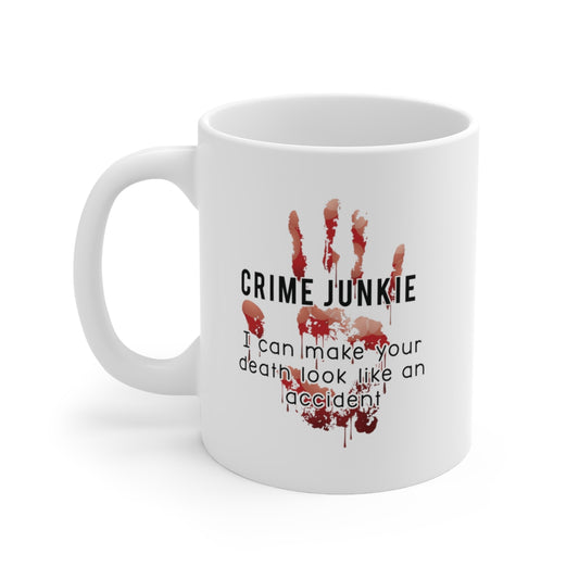 Crime Junkie Ceramic Mug