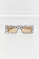 Tortoiseshell Rectangle Polycarbonate Sunglasses