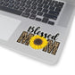 Sunflower Blessed Mom Sticker