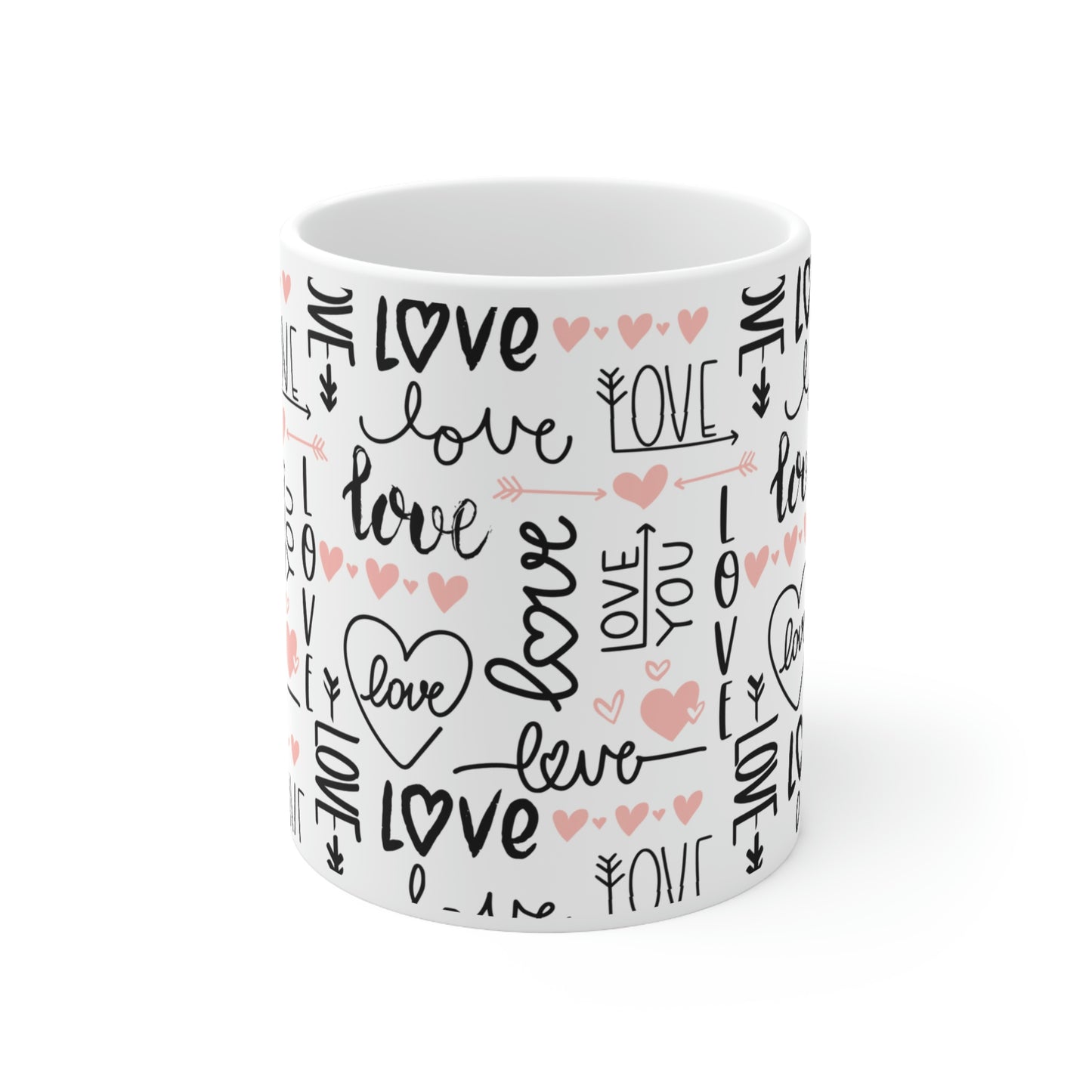 Love Doodles Ceramic Mug