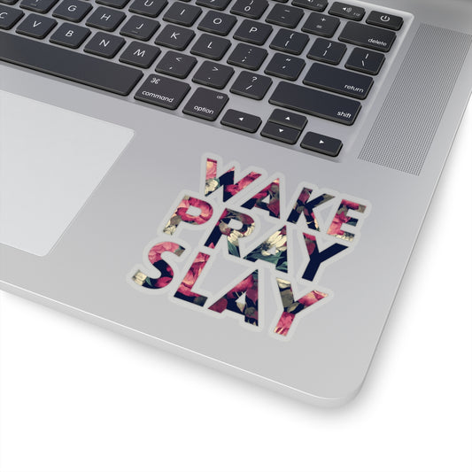 Wake Pray Slay Sticker