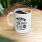 Caffeine, Chaos, and Cuss Words Ceramic Mug
