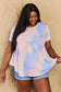 In The Mix Tie Dye Print Babydoll Top