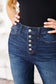 Curvy Judy Blue Arlo High Rise Button-Fly Straight Jeans