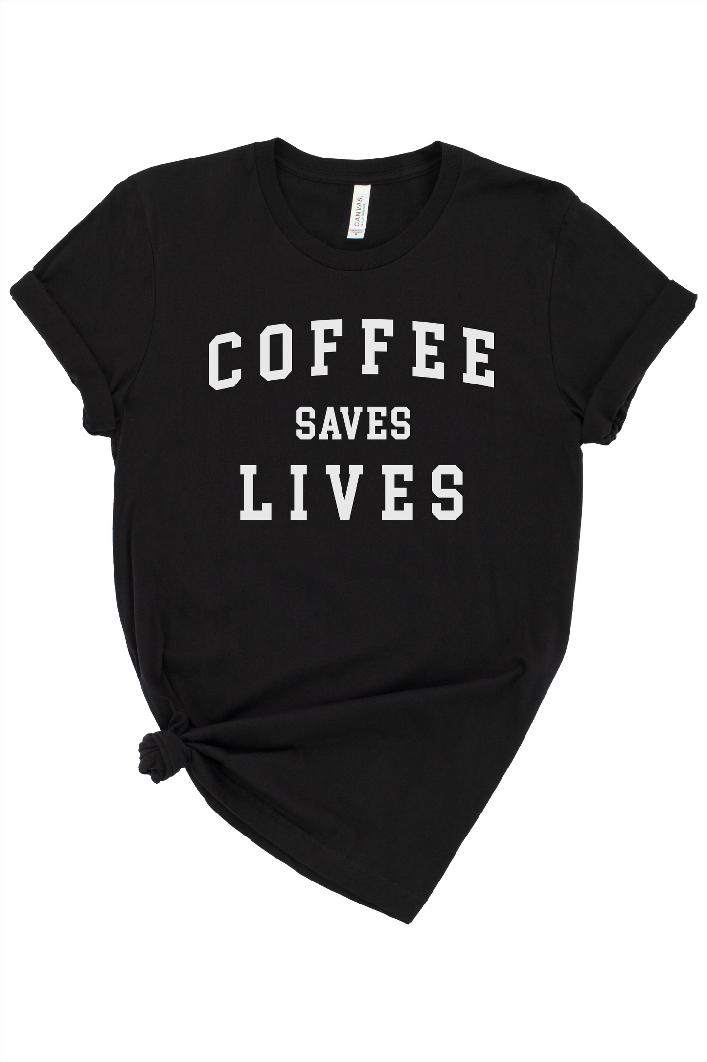 Coffee Saves Lives Graphic Tee