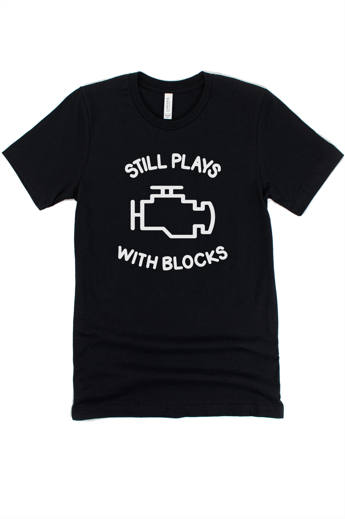 Still Plays With Blocks Graphic Tee