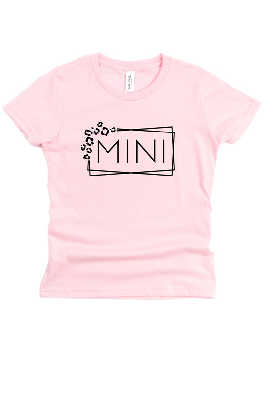 Toddler Leopard Frame Mini Graphic Tee