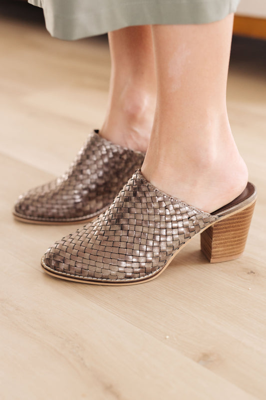 Corky's Walk With Me Woven Mules