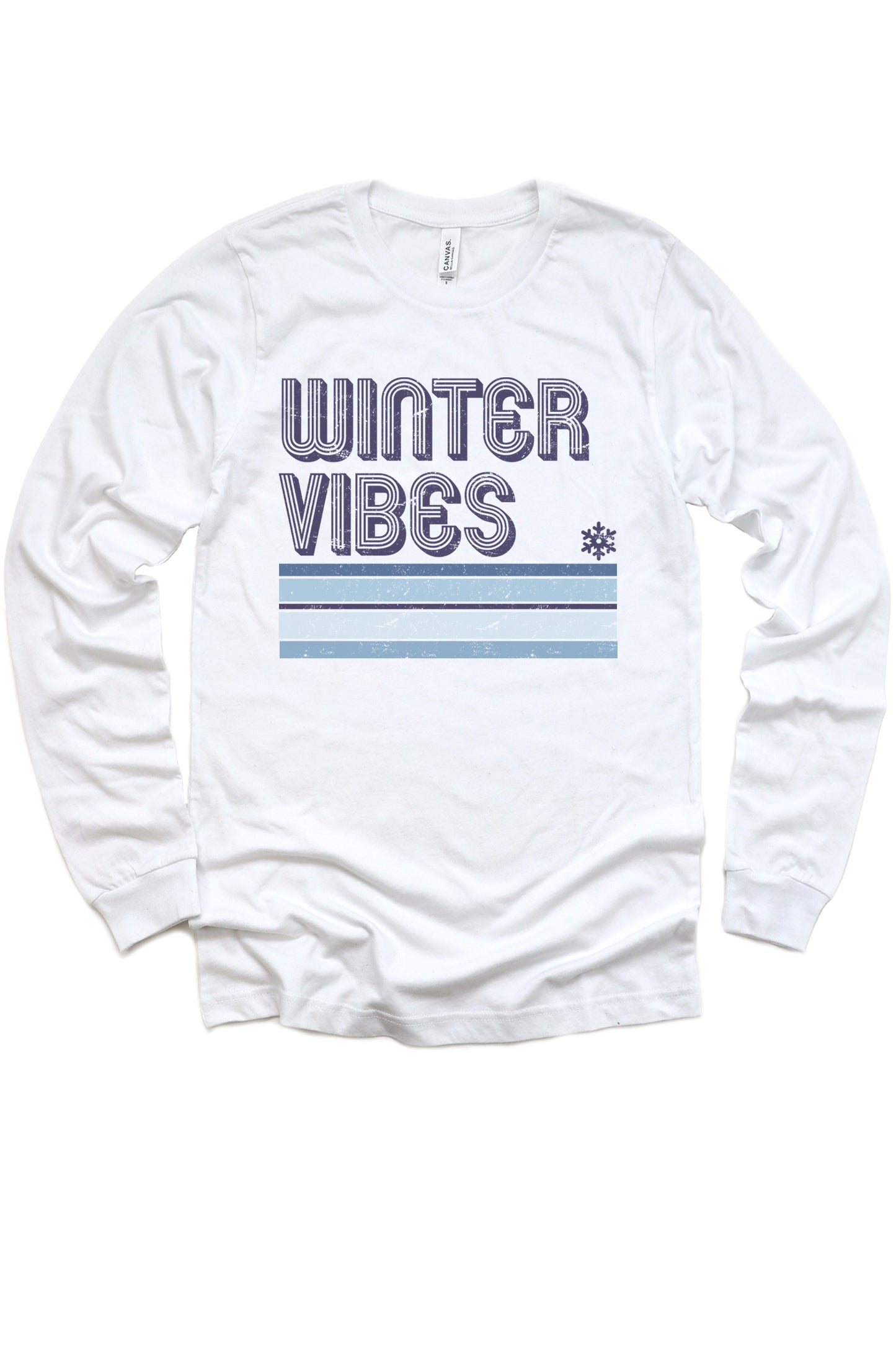 Winter Vibes Long Sleeve Graphic Tee