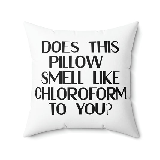 Chloroform Pillow Cover