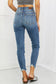 Judy Blue Dahlia Distressed Patch Jeans
