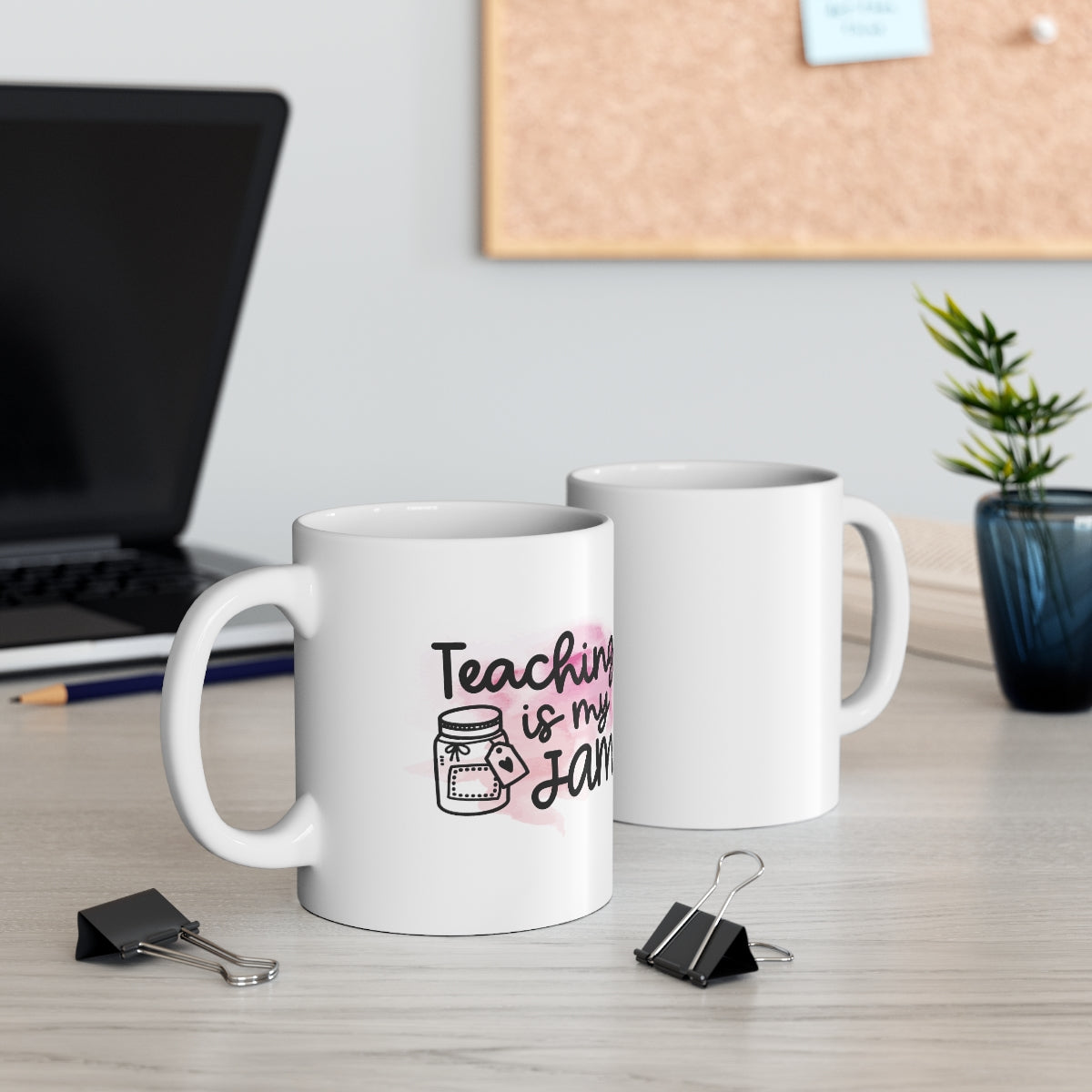 Teaching is My Jam Ceramic Mug