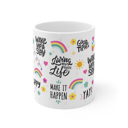 Positive Affirmations Ceramic Mug