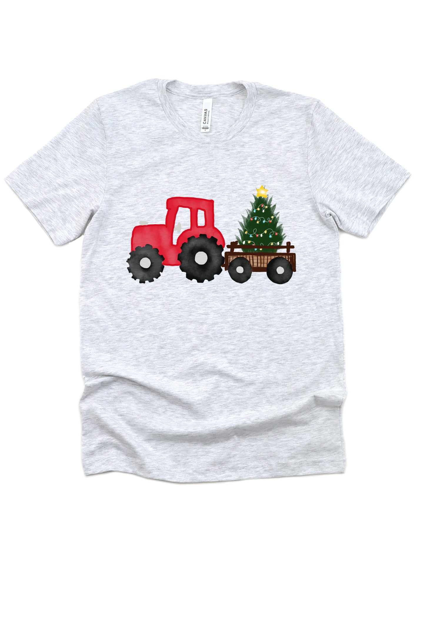 Youth Christmas Tractor Graphic Tee