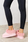 Furry Chunky Platform Slipper Boots | Pink