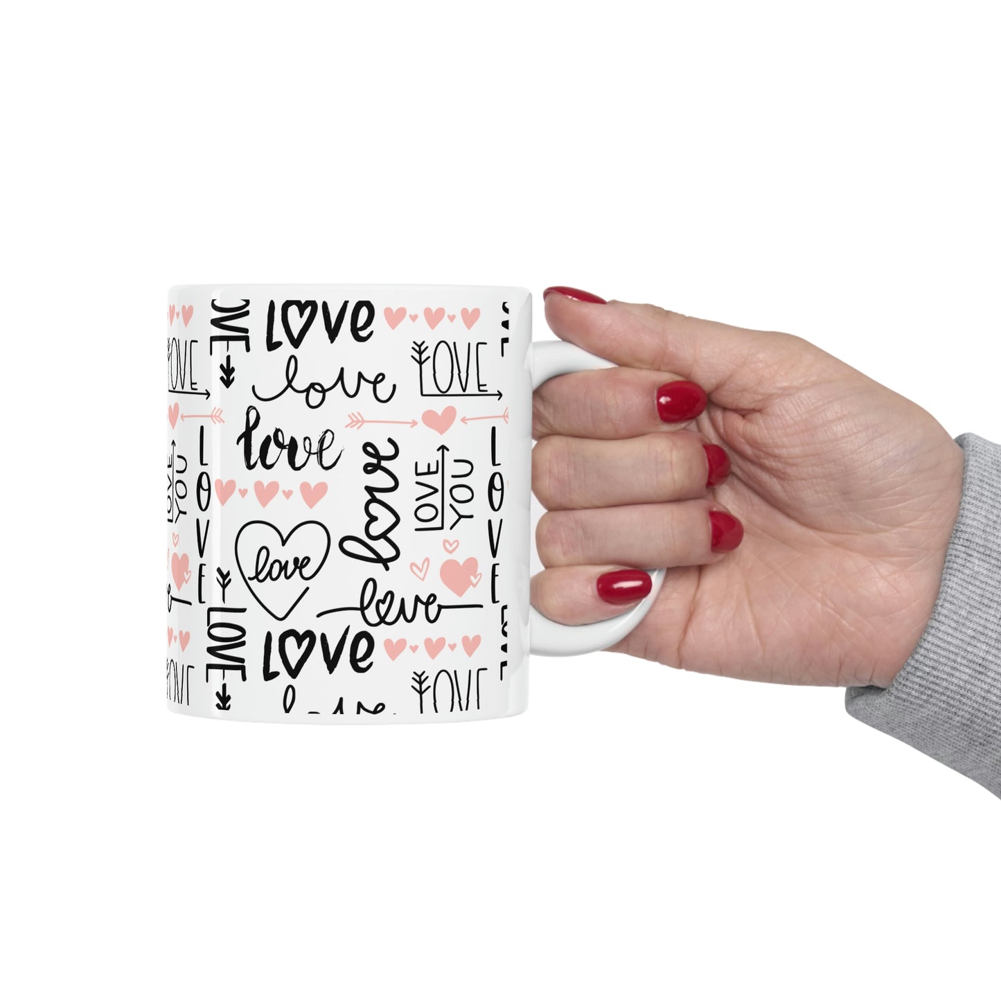 Love Doodles Ceramic Mug