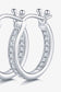 Adored Moissanite 925 Sterling Silver Earrings