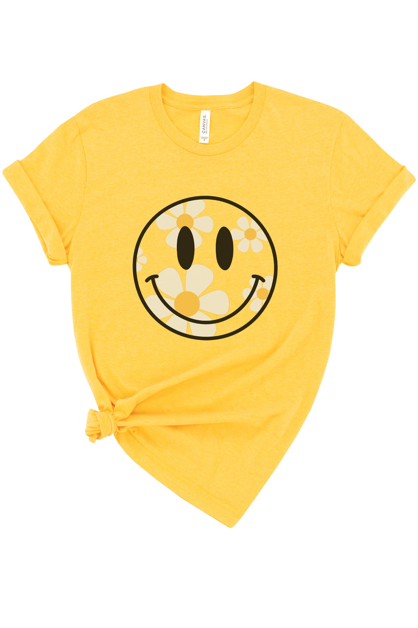 Floral Smiley Graphic Tee