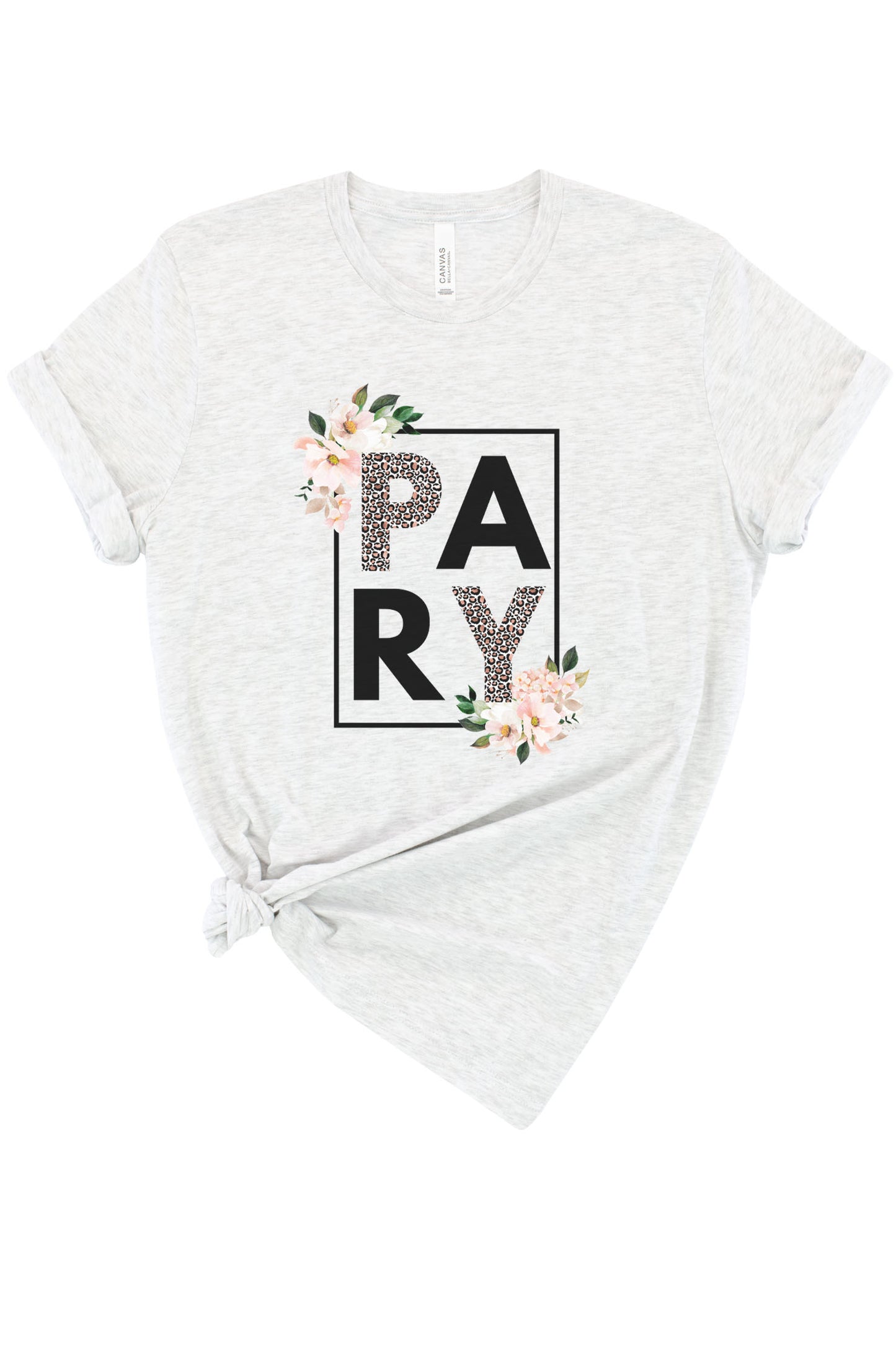 Floral Leopard Play Graphic Tee